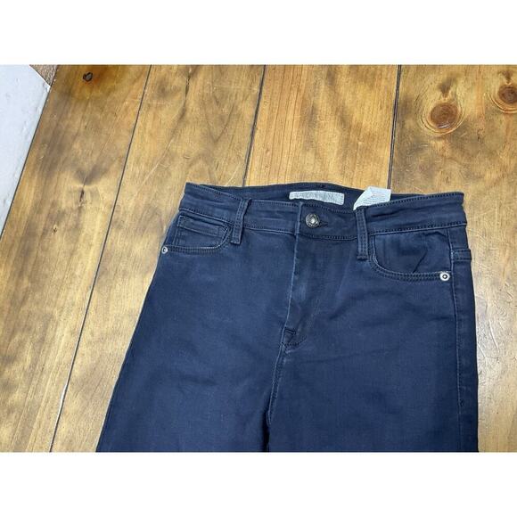 Stetson Western Jeans Womens High Rise Flare Dark Blue Size 4 Pants - Picture 3 of 13